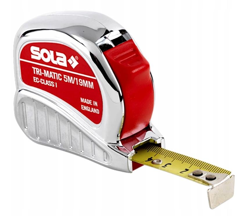 Рулетка Sola TRI-MATIC TM 5,5м 19 мм (12667868512)