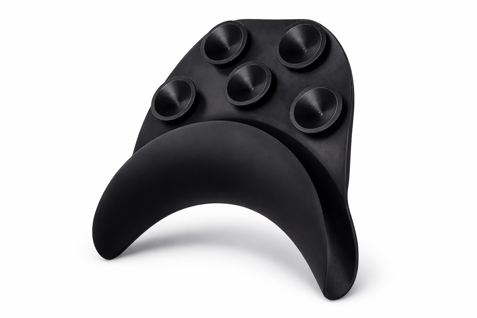 Воротник-подголовник на керамическую раковину силиконовый прорезиненный на присосках (6637)