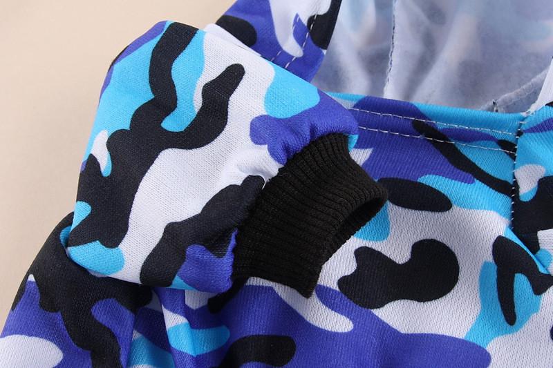 Худі Камуфляжне з пікселем для собак XS Синій (1C0430) - фото 9