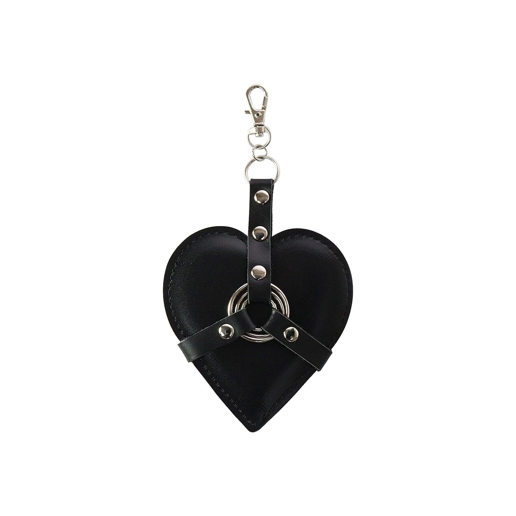Брелок на карабине для ключей Art of Heart Angel Черный