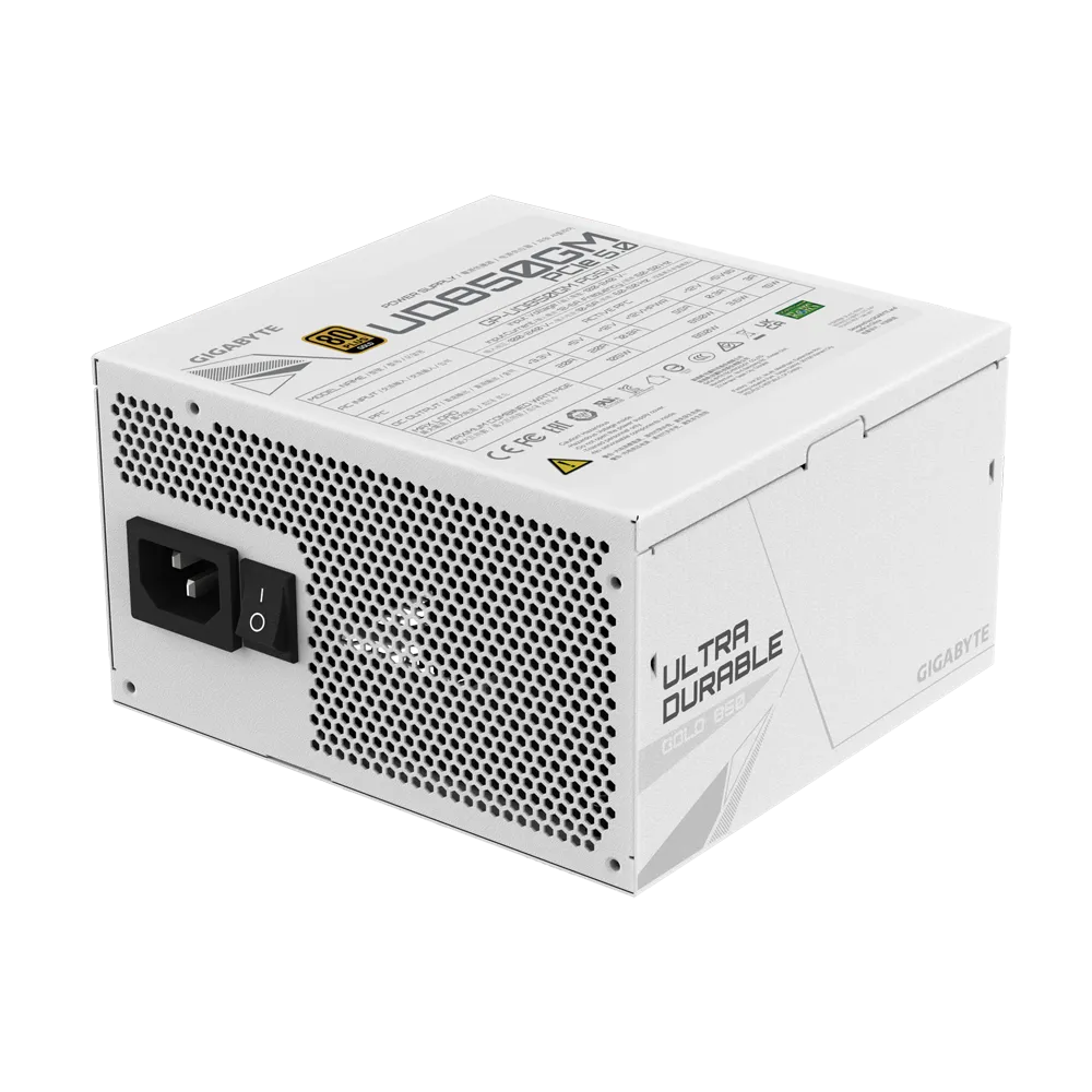 Блок питания Gigabyte UD850GM PG5 850 Вт 120 мм Белый (582907) - фото 3