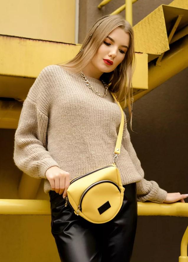 Женская сумка Sambag Sofi Желтый (88193028)