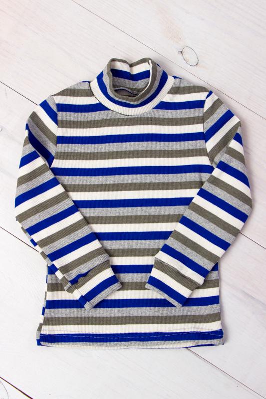 Водолазка детская Носи свое 104 см Серый/Синий (6068-022-4-v35)