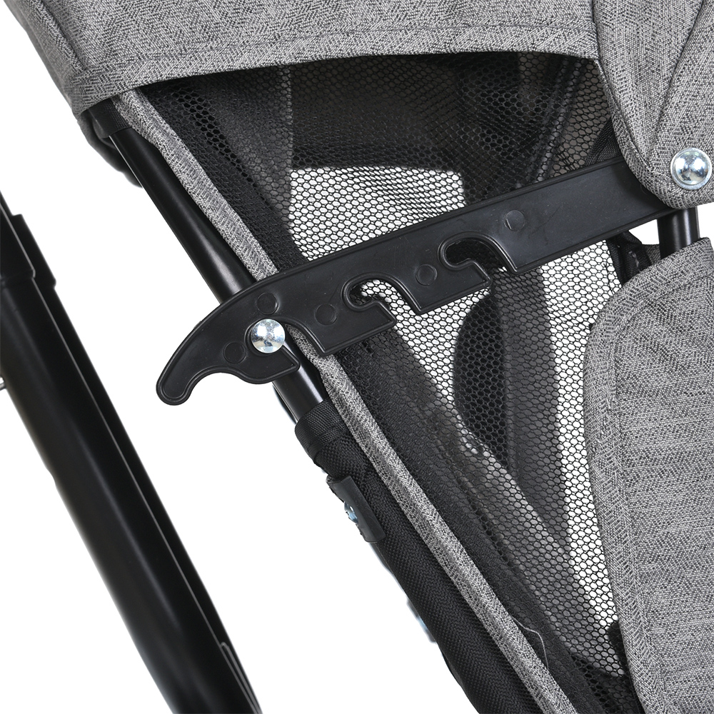 Велосипед триколісний Turbo Trike MT 1006-8 з батьківською ручкою Сірий - фото 14