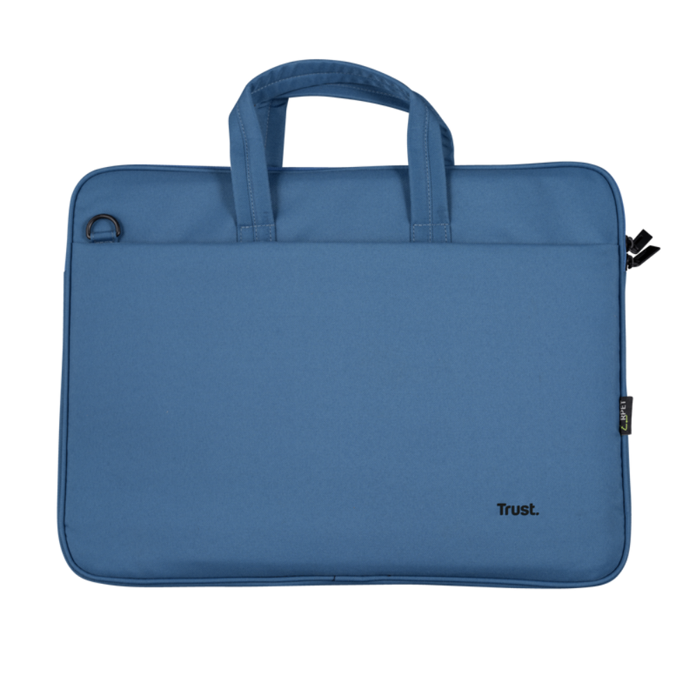 Сумка для ноутбука Trust Bologna Slim Bag 16" Синий (585645) - фото 1