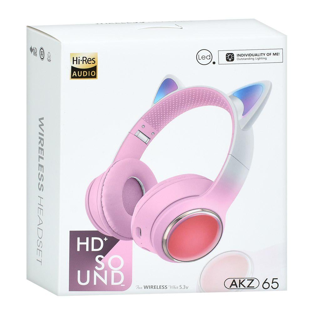 Наушники AKZ65 Bluetooth Голубой - фото 3