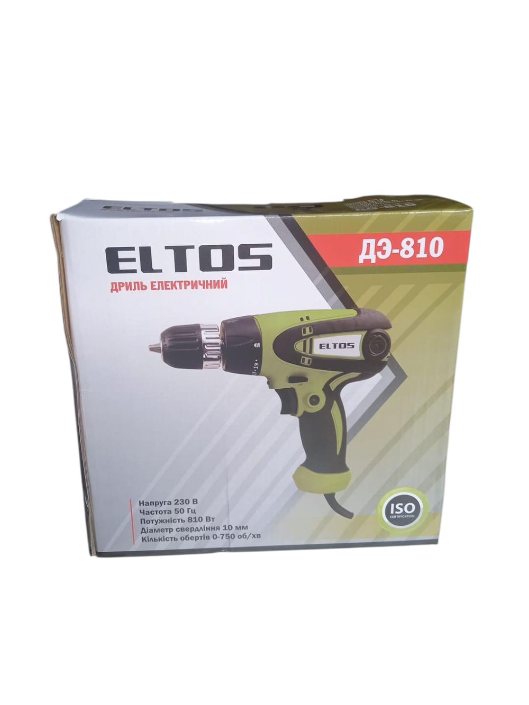 Шуруповерт сетевой Eltos ДЕ-810 (29528426) - фото 3 Шуруповерт сетевой Eltos ДЕ-810 (29528426) - фото 3