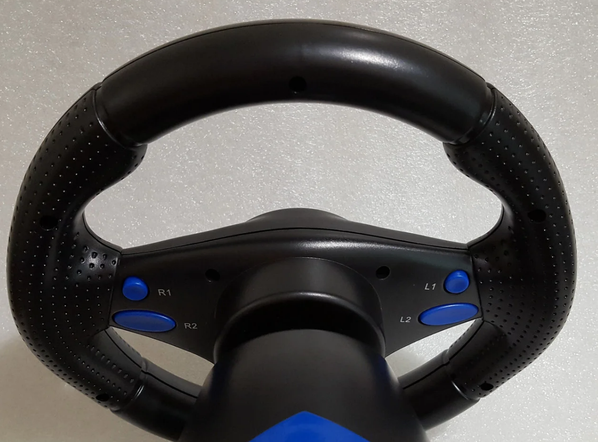 Кермо ігрове Vibration Steering Wheel мультимедійний 3в1 (129423852) - фото 4