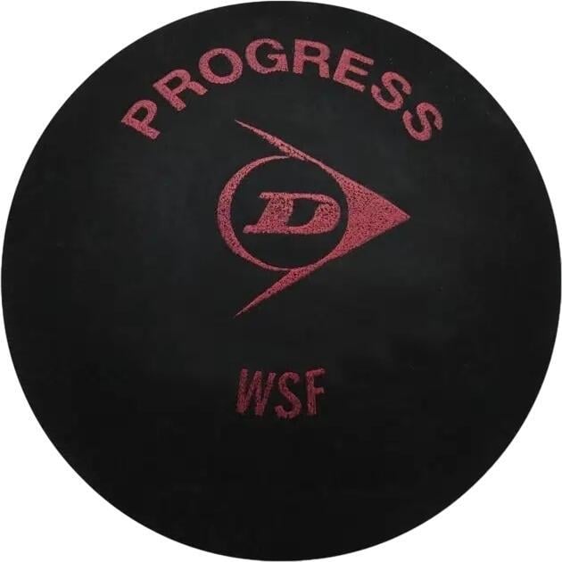 М'яч для сквошу Dunlop PROGRESS Чорно-червоний (PROGRESS)