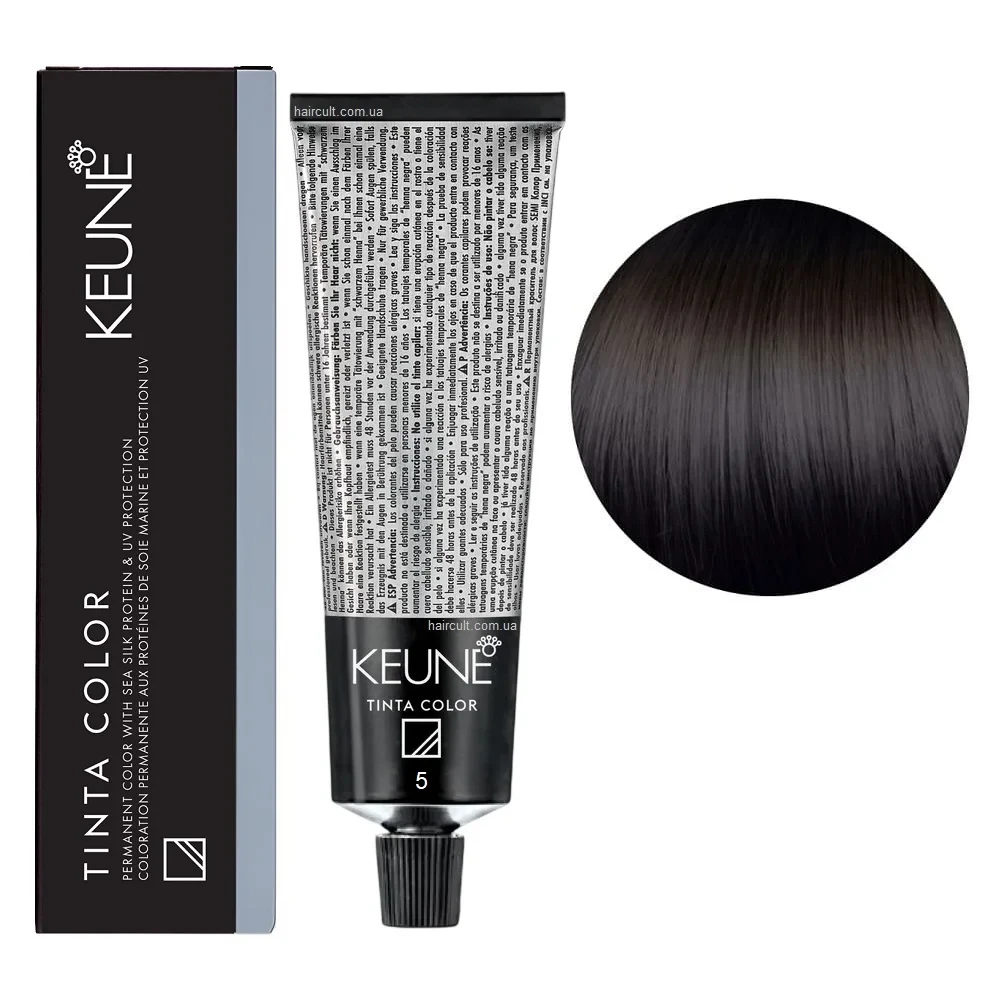 Краска для волос стойкая Keune Tinta Color 5 Light Brown 60 мл