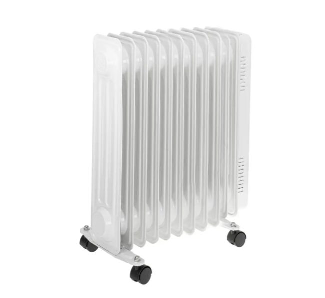 Радиатор масляный Adler AD 7817 11 ребер 2500 Вт Белый (29182379)