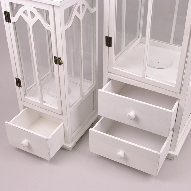 Комплект деревянных фонарей 20AW0126W 3 шт. (38316) - фото 3