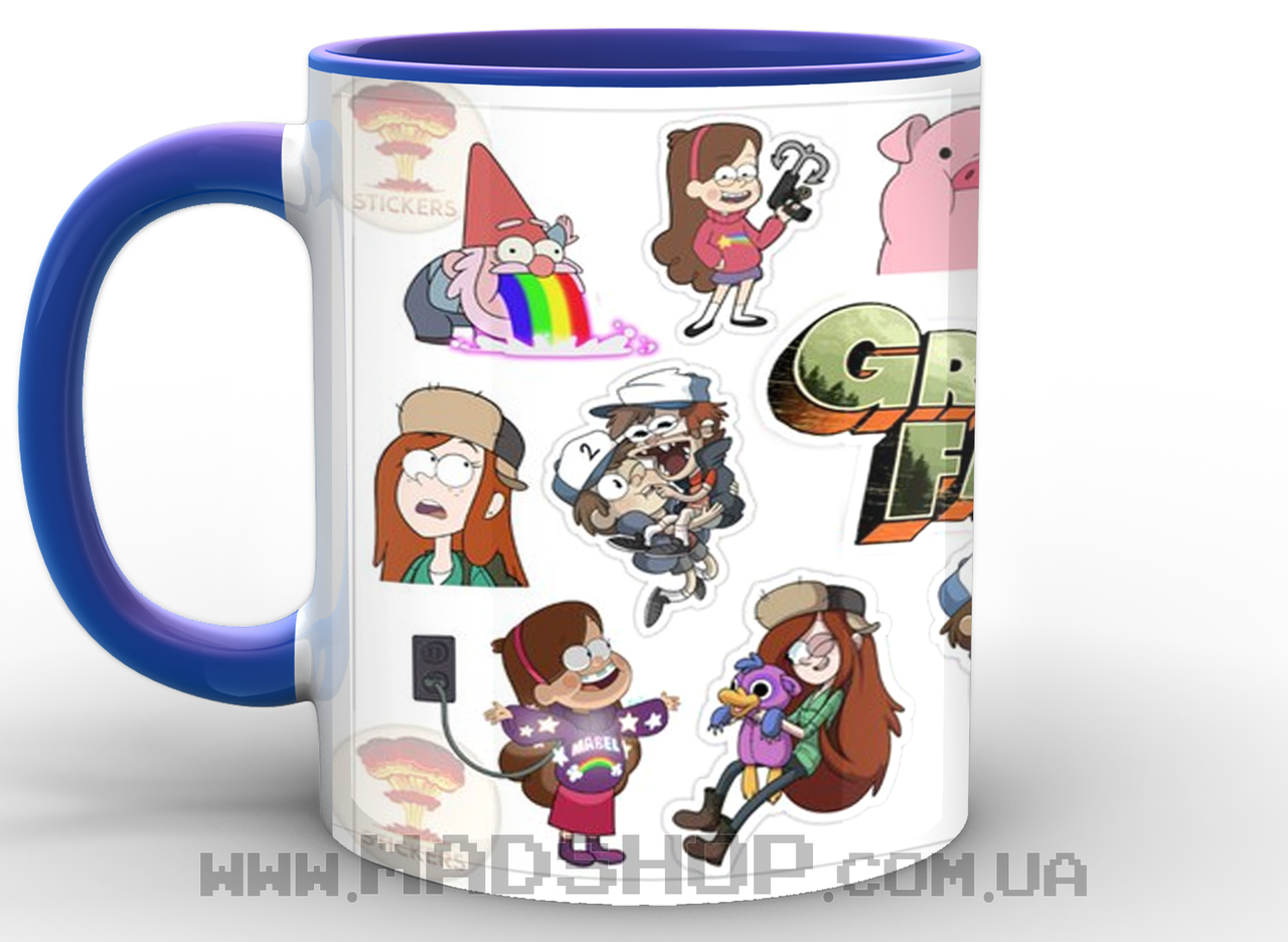 Чашка Gravity Falls мультифандом - фото 8