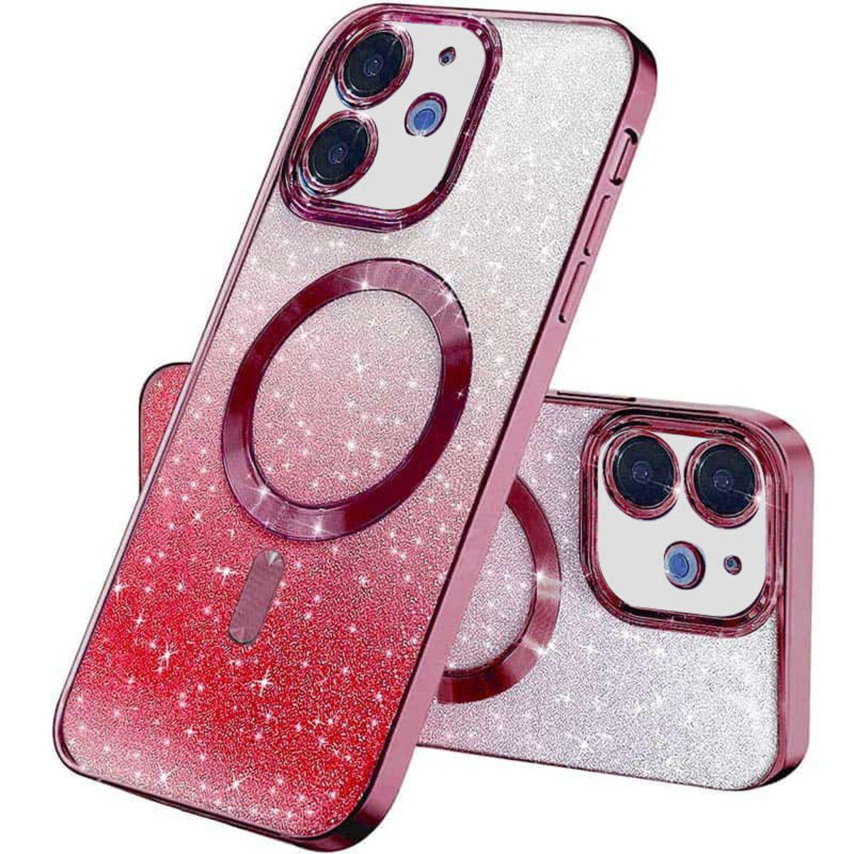 Противоударный чехол Cosmic CD Shiny Magnetic для Apple iPhone 11 красный