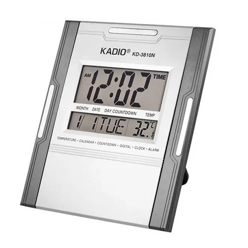 Часы настольные Kadio KD-3810N Серый (15467194)