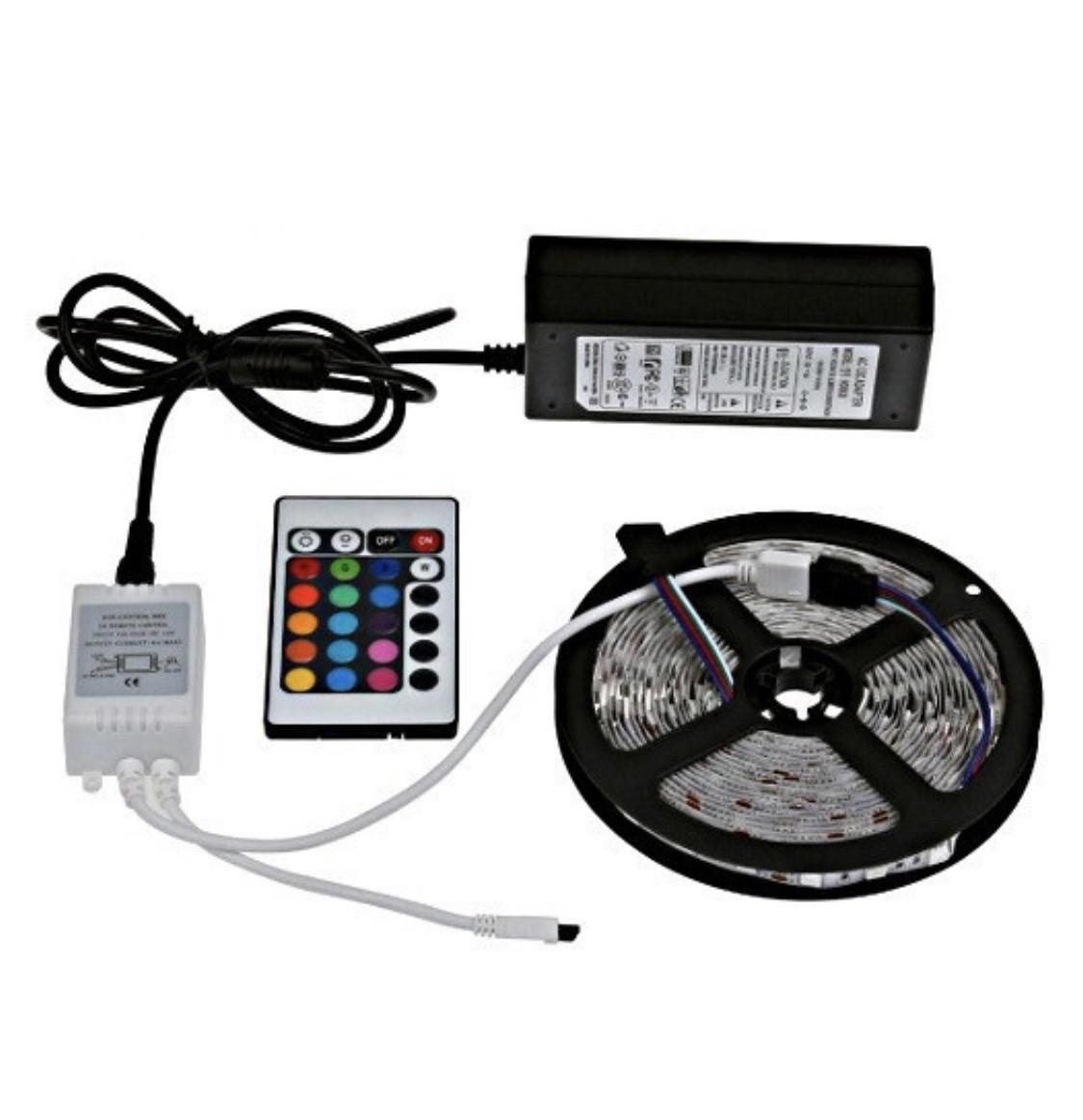 Світлодіодна стрічка SMD 5050-RGB LED для ТВ 2 м Різнокольоровий (2111932009)