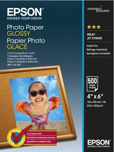 Фотопапір Epson Photo Paper Glossy 10x15 см 500 аркушів (9614837)