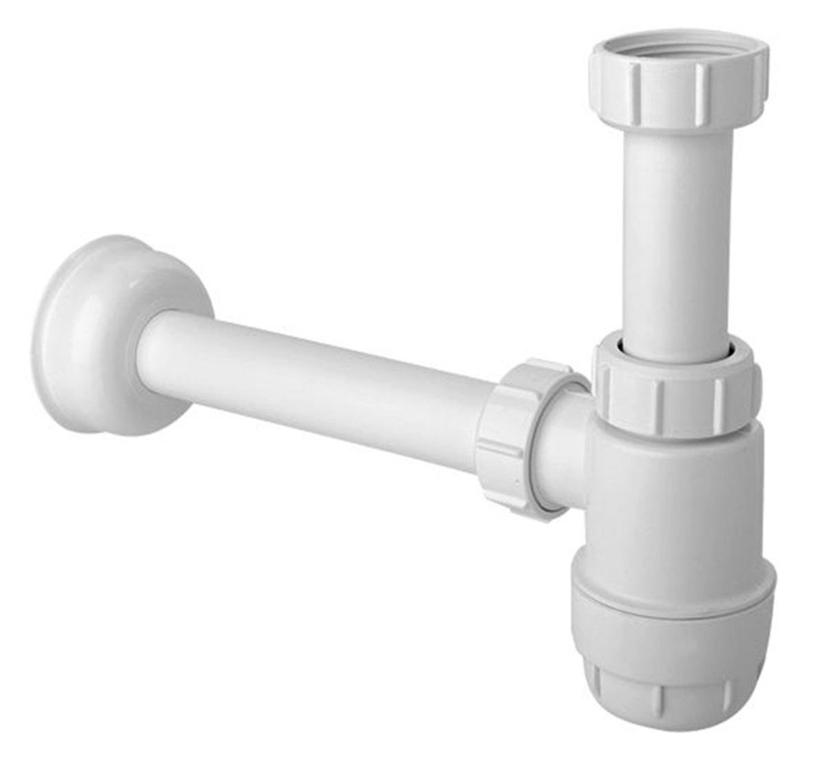 Сифон для умывальника McAlpine без выпуска 1/4х40 (HC2-40)