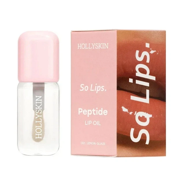 Масло для губ HOLLYSKIN So Lips Peptide Lip Oil 001 Lemon Glaze увлажняющее 4 мл (2921646664)