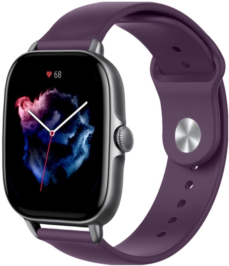 Браслет Base для Amazfit GTS 3 Purple (25318) - фото 1 Браслет Base для Amazfit GTS 3 Purple (25318) - фото 1