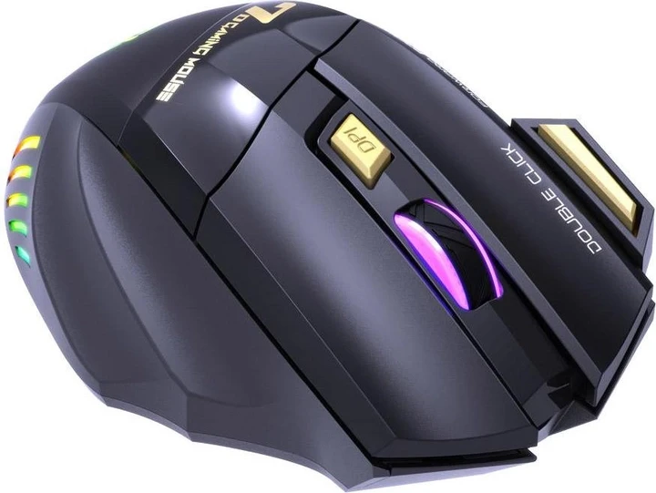 Ігрова миша iMice GW-X7 перезаряджається тиха бездротова ергономічна мишка - фото 2