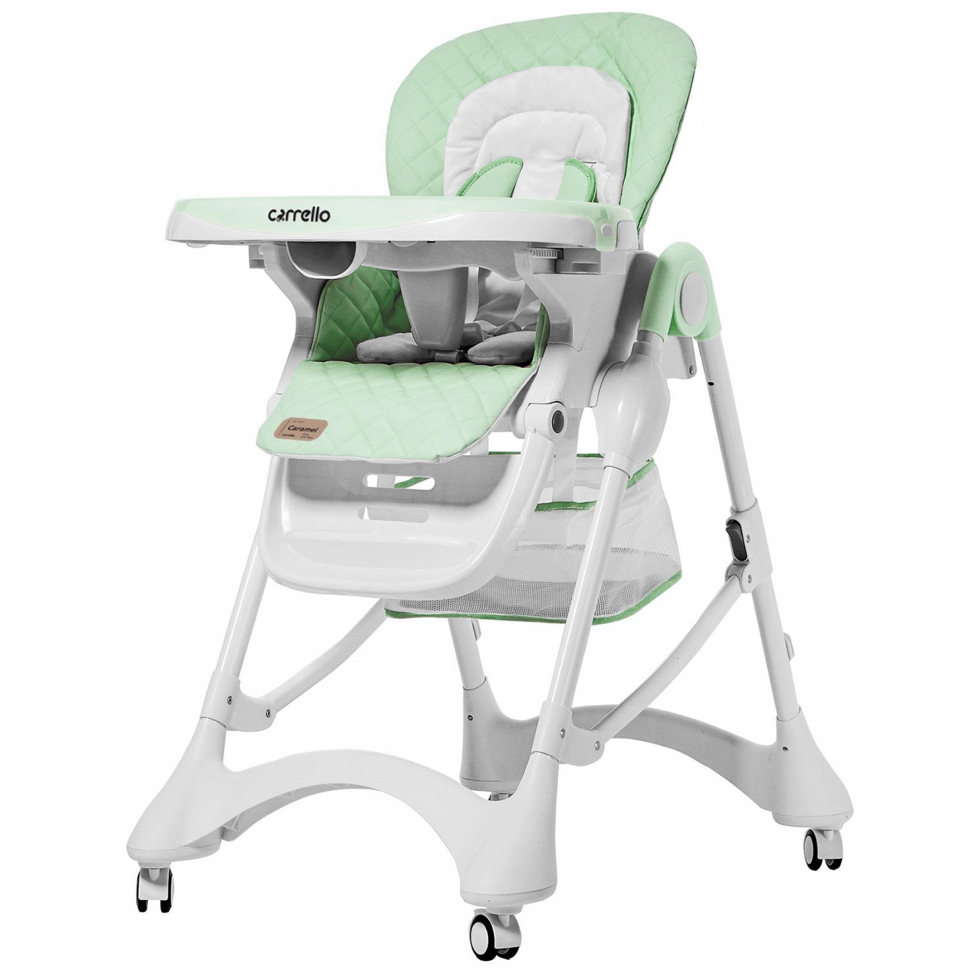 Стільчик для годування Carrello Caramel Pale Green (CRL-9501/3) - фото 1