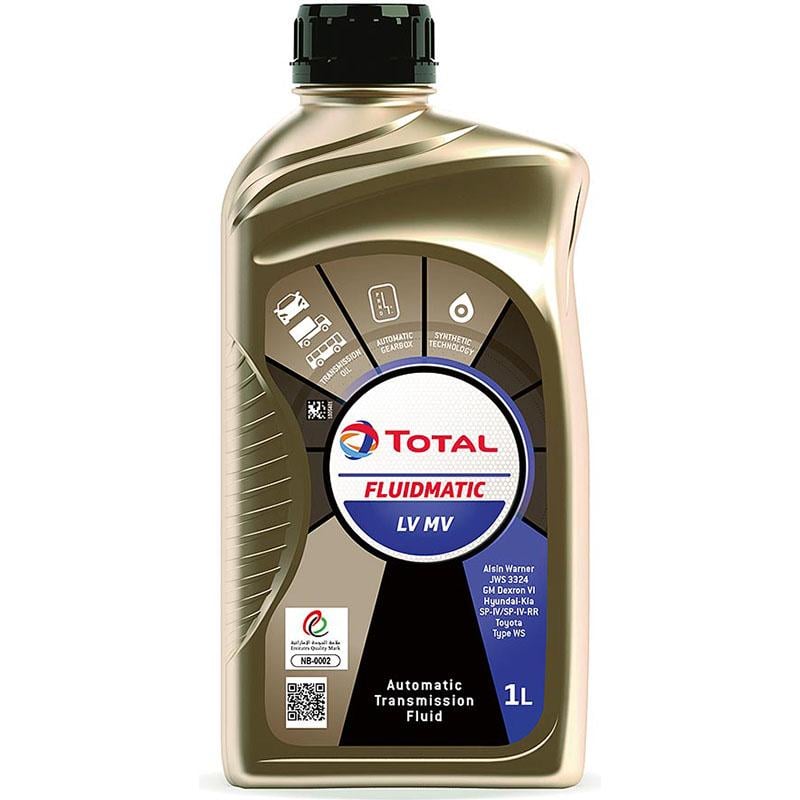 Трансмиссионное масло Total Fluid Matic MV LV 1 л (214028)