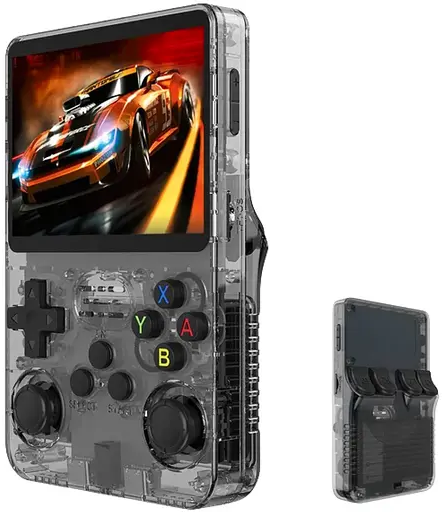Ігрова ретро консоль Game Master R36S 1/64GB 15000 ігор Black - фото 8