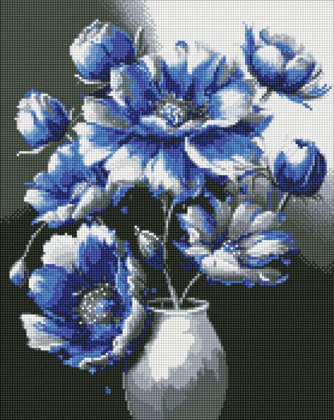 Алмазная мозаика Идейка Совершенство линий с голограммными стразами AB 40x50 см (Id-AMO7839)