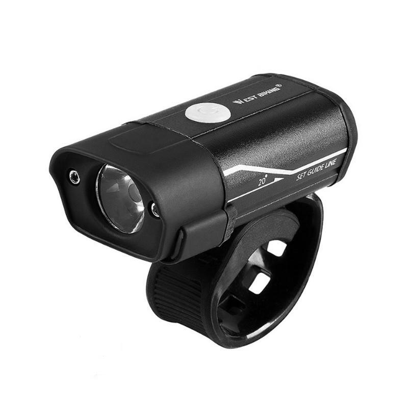 Велосипедная фара West Biking 0701181 Black Велосипедная фара West Biking 0701181 Black