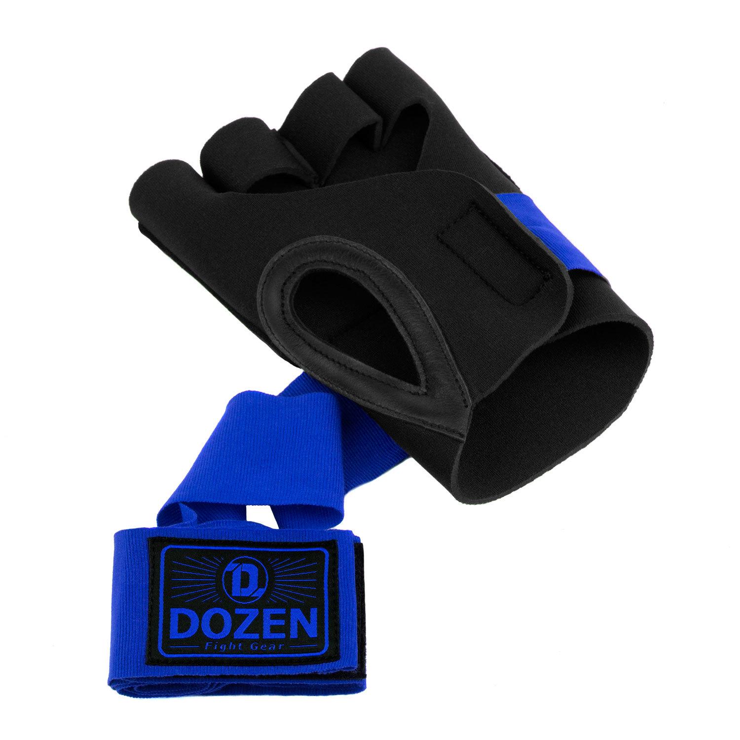 Бинты-перчатки Dozen Prime Gel Inner Speed Wraps L/ XL Черно-синий - фото 2 Бинты-перчатки Dozen Prime Gel Inner Speed Wraps L/ XL Черно-синий - фото 2