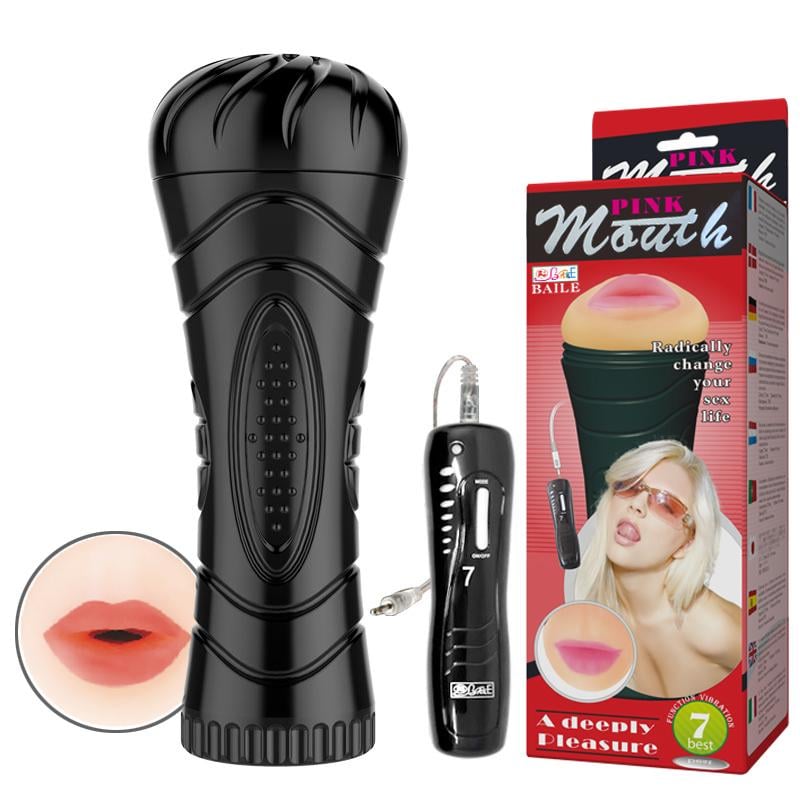 Мастурбатор Masturbator Cup Vibration Mouth (6603BM-00900T27Z-2)