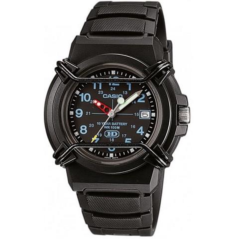 Часы кварцевые Casio HDA-600B-1BVEF D 45 мм (11782978)