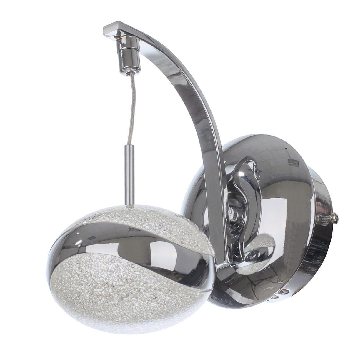 Бра настенный накладной шар Brille LED BL-566W/5W WW CH 29-074