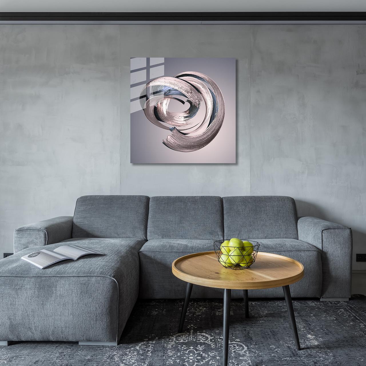 Картина на стекле NovellaPrint Танец металла 90х90 см (502.3) - фото 6