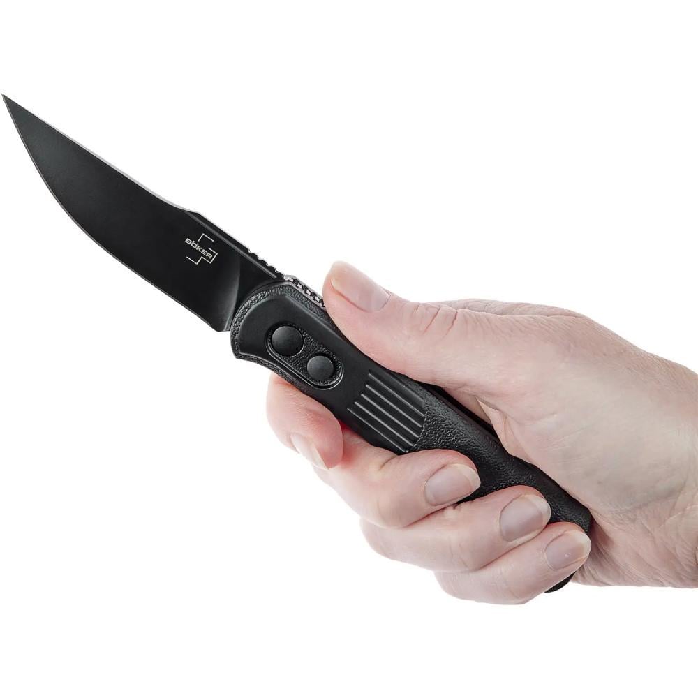 Туристичний ніж мисливський Boker Plus Alluvial Black (01BO346) - фото 5