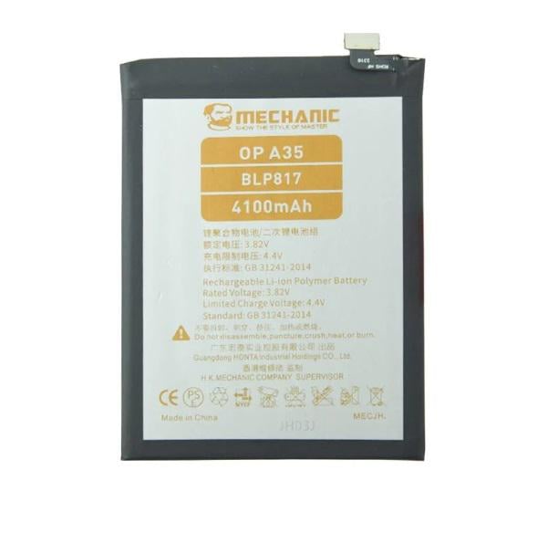 Акумулятор Mechanic BLP817 для Oppo A15/A15S/A35 5G 4100mAh