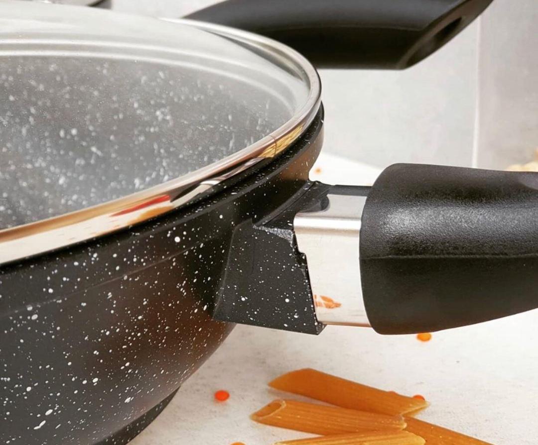 Сковорода с крышкой Edenberg 24 см (EB-3321) - фото 2 Сковорода с крышкой Edenberg 24 см (EB-3321) - фото 2