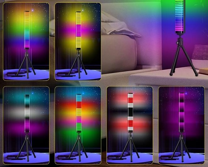 Панель Puluz TBD0601886102 kr RGB ритм 5 Вт 500 мА·год на штативі 20 см (2087120607) - фото 4 Панель Puluz TBD0601886102 kr RGB ритм 5 Вт 500 мА·год на штативі 20 см (2087120607) - фото 4