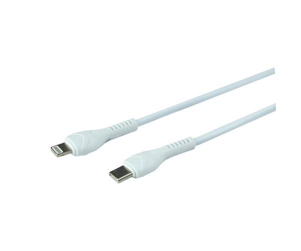 Устройство зарядное сетевое Hoco N21 Pro Type-C PD 30W 2USB QC3.0 cable Type-C to Lightning White - фото 4 Устройство зарядное сетевое Hoco N21 Pro Type-C PD 30W 2USB QC3.0 cable Type-C to Lightning White - фото 4