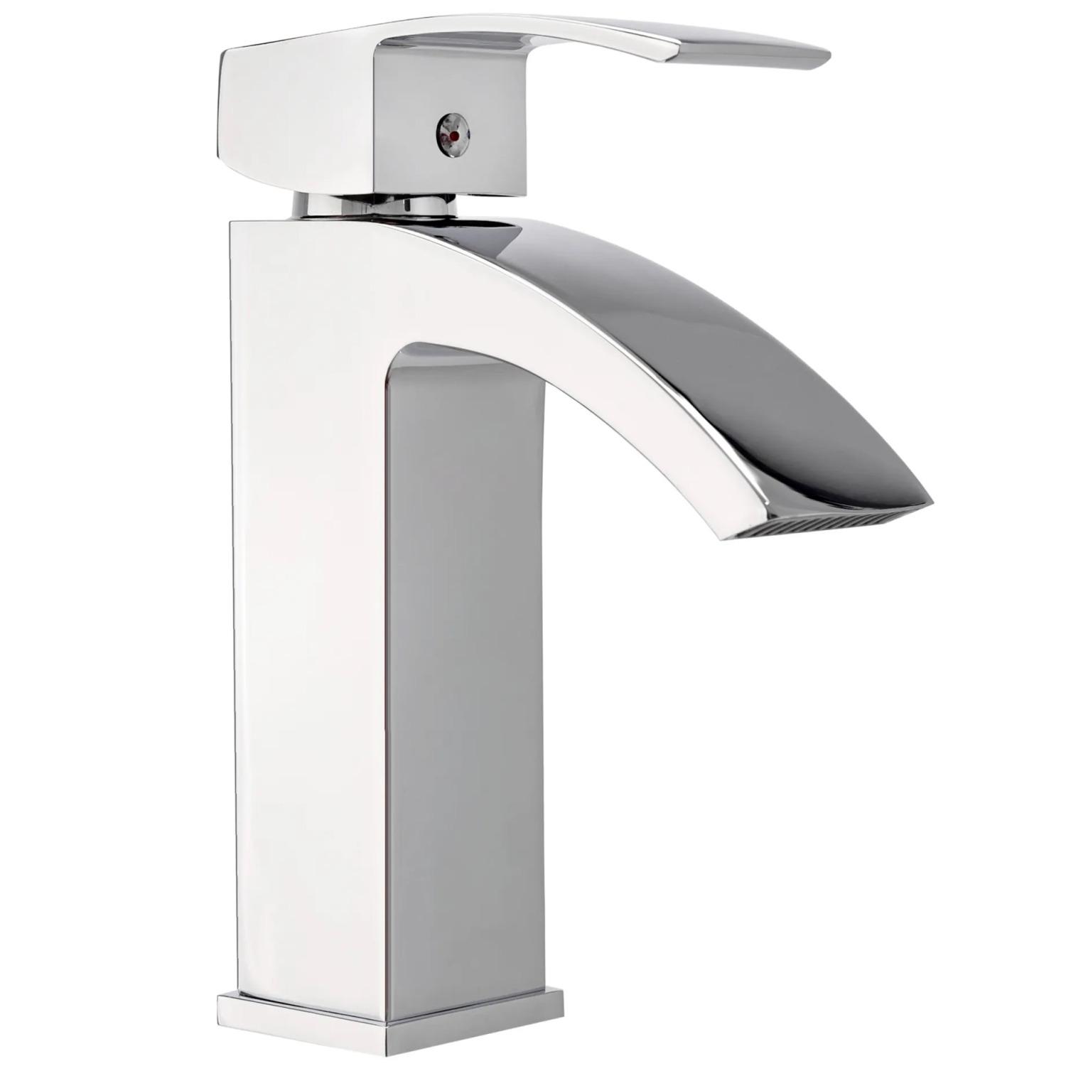 Смеситель для умывальника CUBO REA B0113 ENZO reac-00000000386 однорычажный Хром (165168)