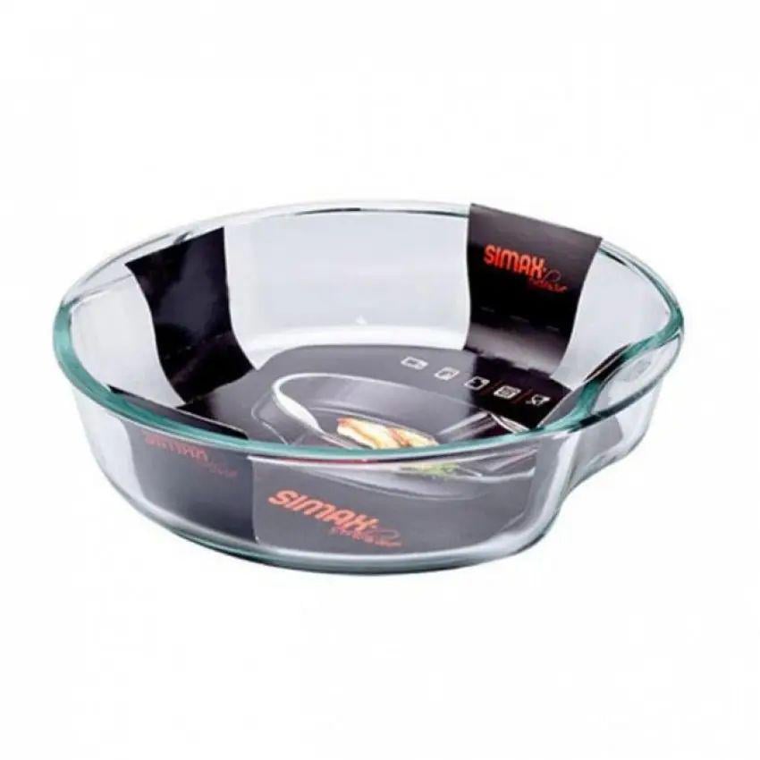 Форма для запікання скляна Simax Exclusive кругла 2,5 л
