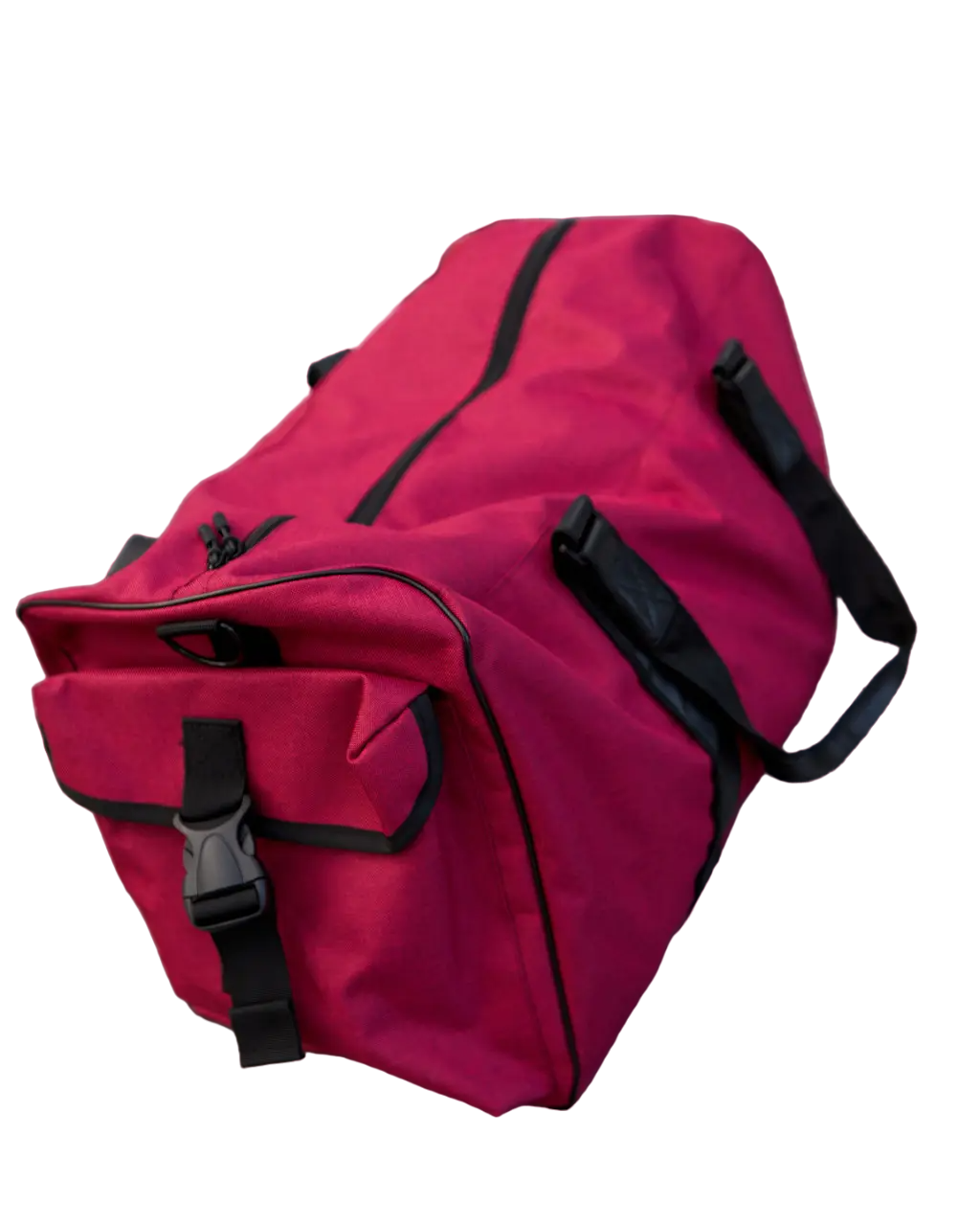 Спортивная сумка на 3 отделения 50 л Багровый (392108838)