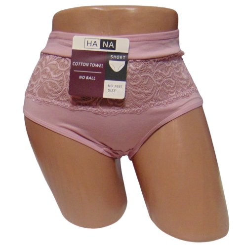 Женские трусы Hana 7897 2XL Пудровый (1723162619)
