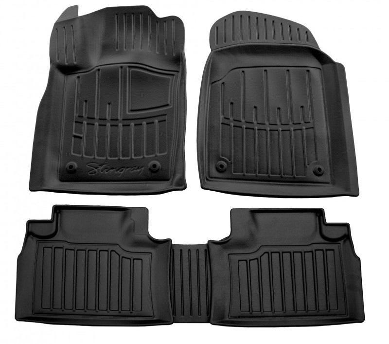 Коврики Stingray 3D Stingray для Jeep Grand Cherokee WK2 2010-2021 гг. полиуретан Черный