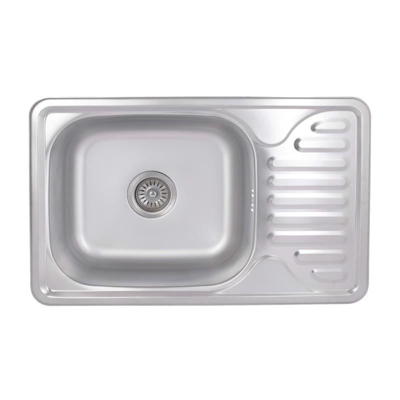 Мойка кухонная Brinex 6642 0,8 мм Satin (BRIN6642SAT08) Мойка кухонная Brinex 6642 0,8 мм Satin (BRIN6642SAT08)