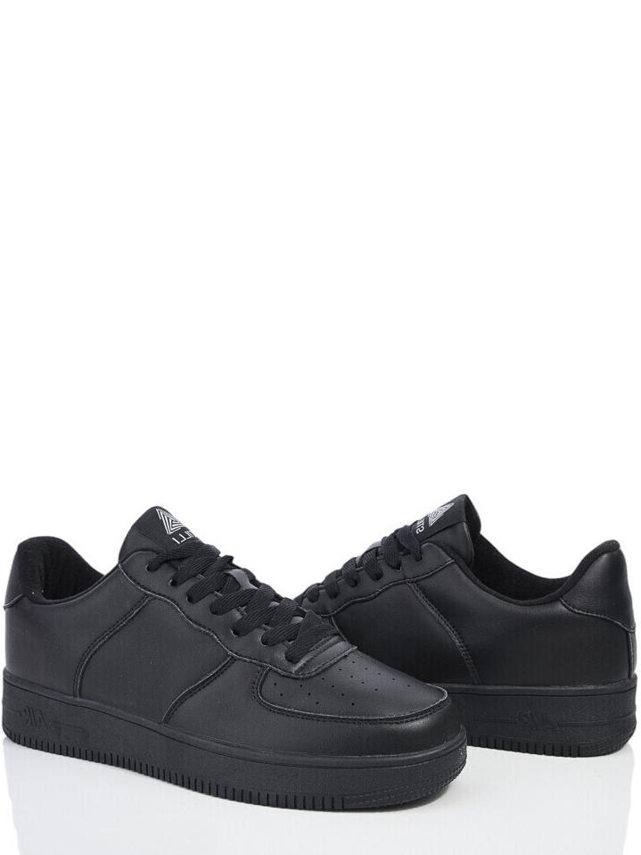 Кроссовки кожаные Stilli CXN1490-1 р. 43 Черный