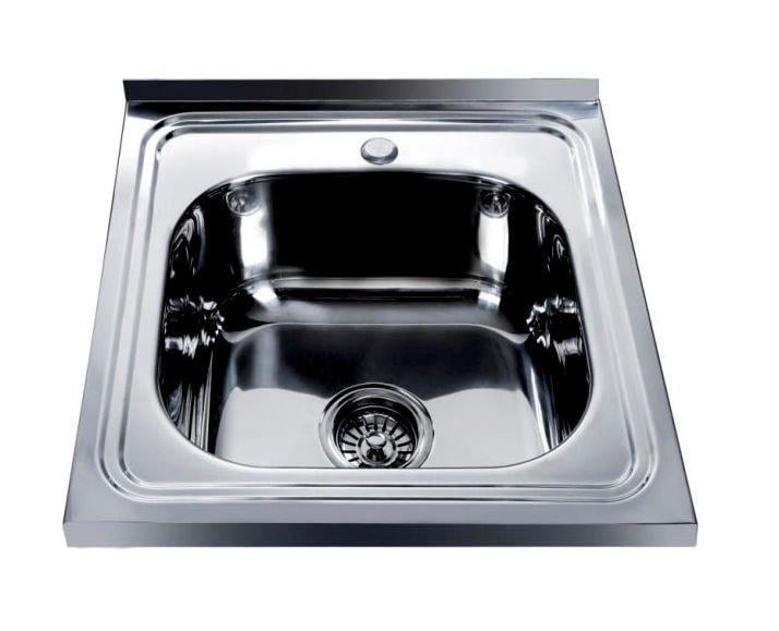 Мойка для кухни Mira MR 5050 D Decor 500x500x180 мм Хром (GSR-000014466)