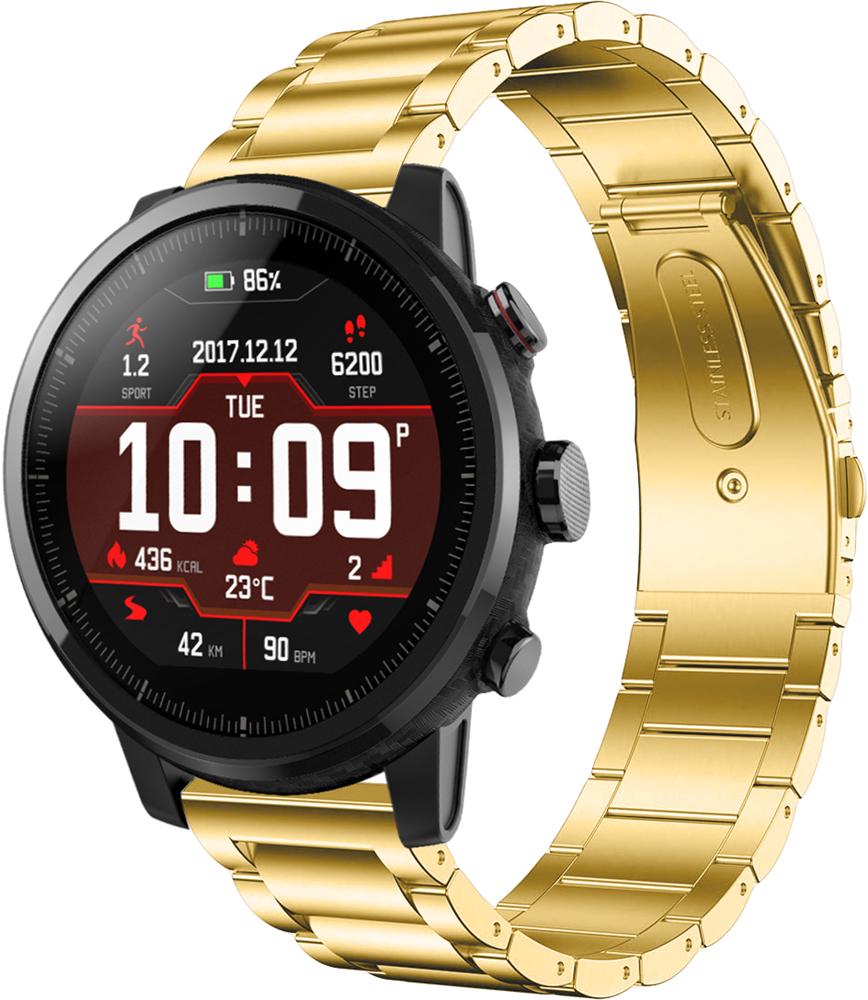 Браслет металлический Shape для Amazfit Stratos Gold (25275-2A)