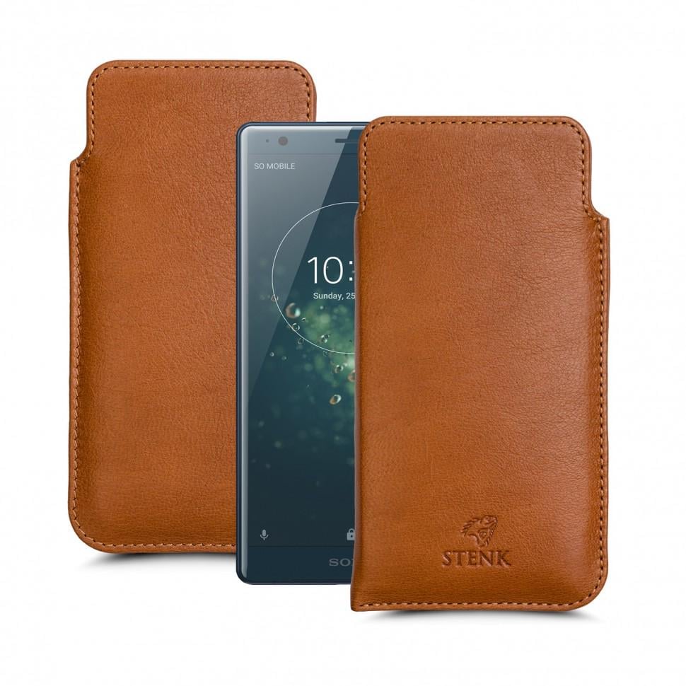 Футляр Stenk Elegance для Sony Xperia XZ2 Camel (63059)